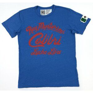 Roots Of Fight T-Shirt Rey Mysterio Colibri Lucha Libre WWE Wrestler Sz Medium